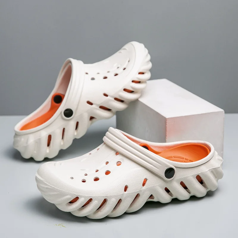 Crocks Men Slippers Summer Clog Sandals Outside Non-slip Wear-resistant Soft Soled Beach Shoes Sandalias Plataforma Hombre 2023
Crocks Men Slippers Summer Clog Sandals Outside Non-slip Wear-resistant Soft Soled Beach Shoes Sandalias Plataforma Hombre 2023