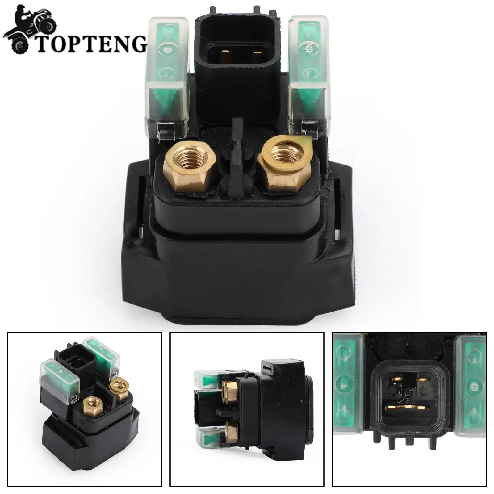 Topteng STARTER RELAY SOLENOID For YAMAHA RHINO YXR660 YXR 660 ATV QUAD 2007 2008 2009
Topteng STARTER RELAY SOLENOID For YAMAHA RHINO YXR660 YXR 660 ATV QUAD 2007 2008 2009
