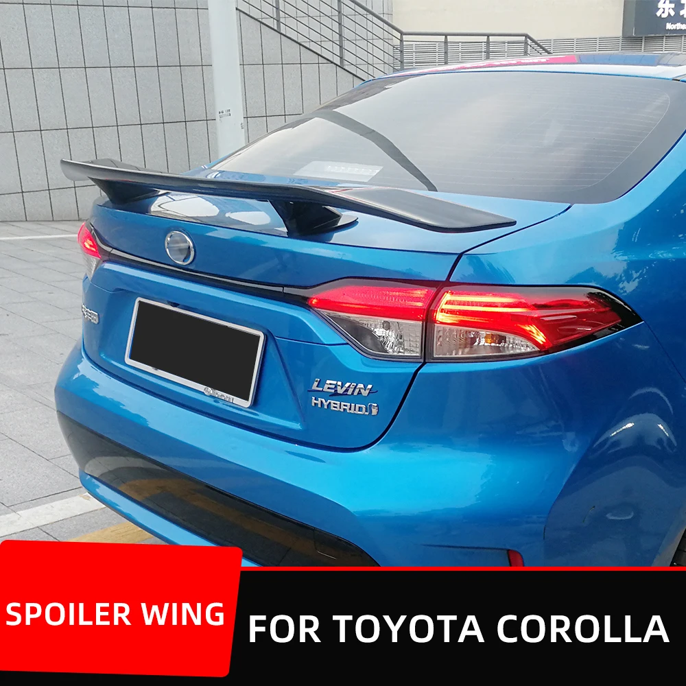 Rear Trunk Lid Boot Spoiler Wings For Toyota Corolla American Sedan 4 Door 135CM Car Tuning Style Carbon ABS Plastic Accessories
Rear Trunk Lid Boot Spoiler Wings For Toyota Corolla American Sedan 4 Door 135CM Car Tuning Style Carbon ABS Plastic Accessories