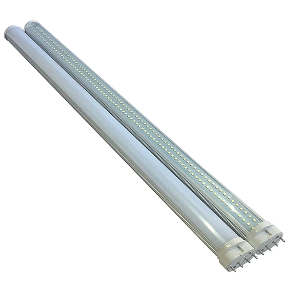 

2G11 LED Tube 9W 12W 18W 22W 535mm PL Flat 4 Pin Plug in Tube H tube LED Horizontal Lamp LED Bar 3000K 4000K 6000K AC85-265V