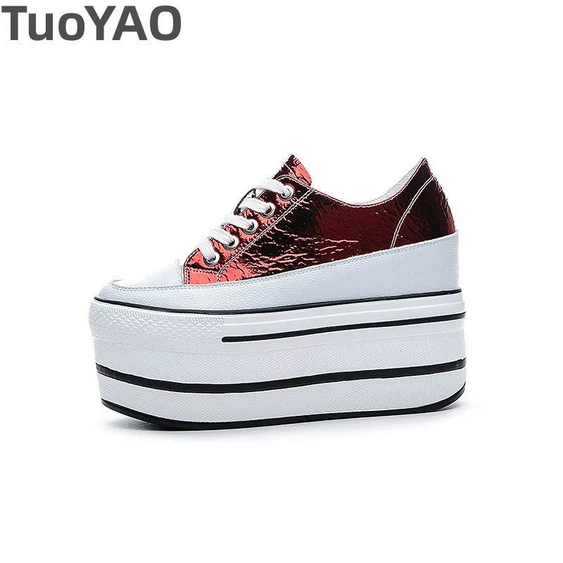 10.5cm Genuine Leather Platform Wedge Chunky Sneaker Hidden Heels Casual Breathable Spring Autumn High Brand Vulcanize Shoes New
10.5cm Genuine Leather Platform Wedge Chunky Sneaker Hidden Heels Casual Breathable Spring Autumn High Brand Vulcanize Shoes New