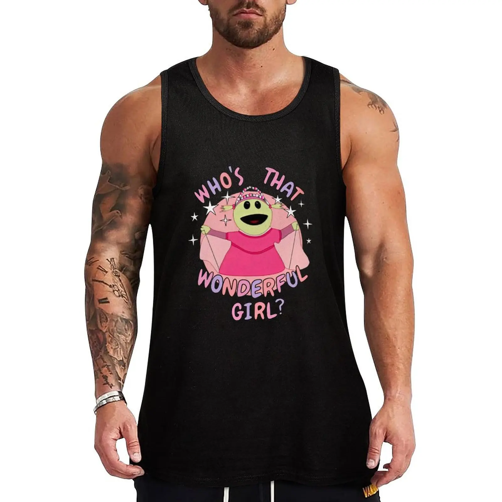 Nanalan Who's that Wonderful Girl Tank Top Vest for boy bodybuilding man gym for men
Nanalan Who's that Wonderful Girl Tank Top Vest for boy bodybuilding man gym for men