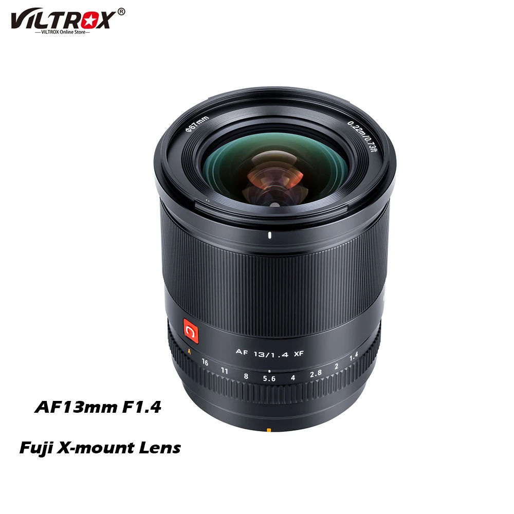 

Viltrox 23mm 33mm 56mm 13mm F1.4 Auto Focus Ultra Wide Angle Lens APS-C Lens for Fuji X Fujifilm Fuji XF Mount X-T4 Camera lens