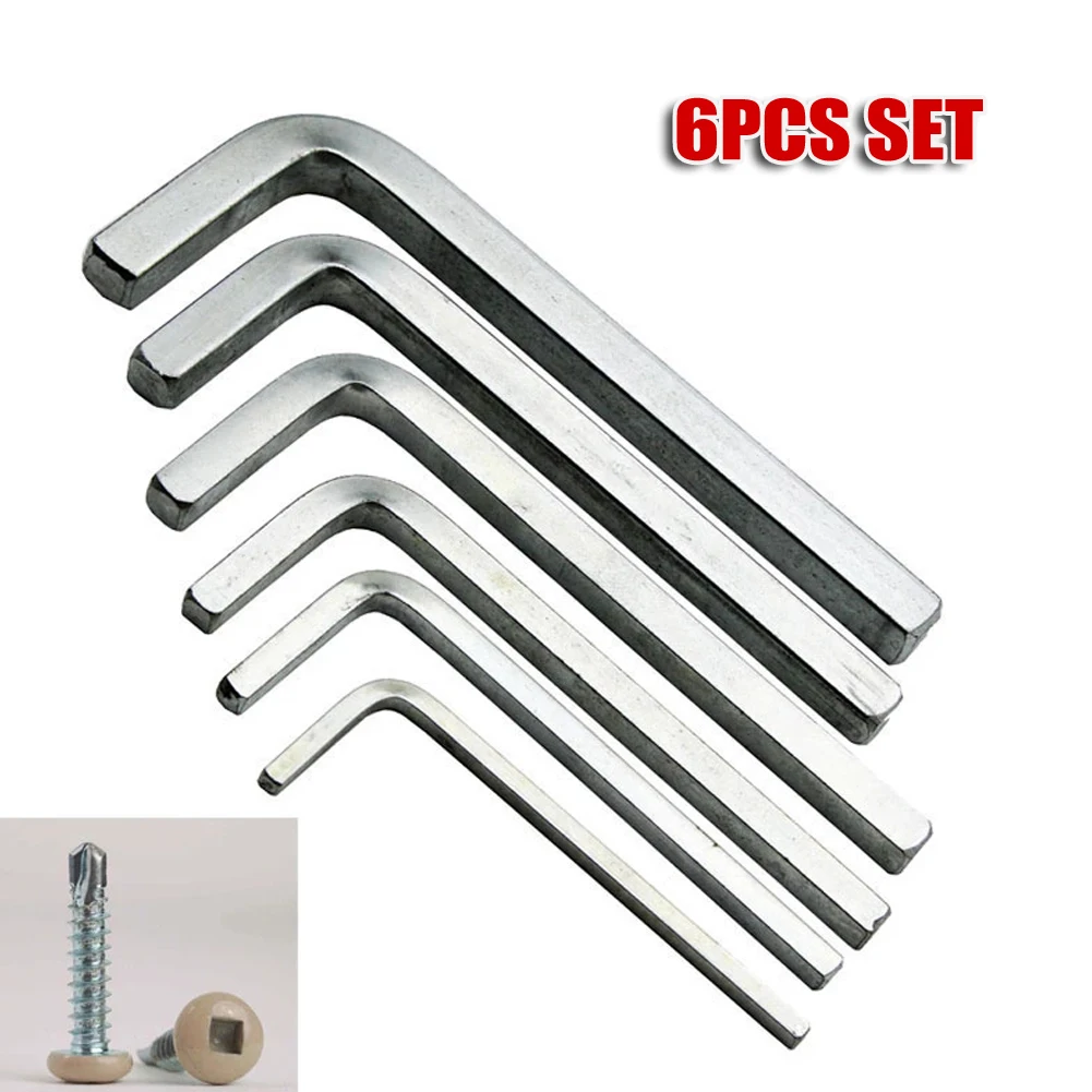 5/6/7 Pcs L Shape Wrench Square Key 4 Point Wrench Screwdriver Set 3-8mm/3-10mm/3-7mm Square Head Wrench Screwdriver Hand Tool
5/6/7 Pcs L Shape Wrench Square Key 4 Point Wrench Screwdriver Set 3-8mm/3-10mm/3-7mm Square Head Wrench Screwdriver Hand Tool