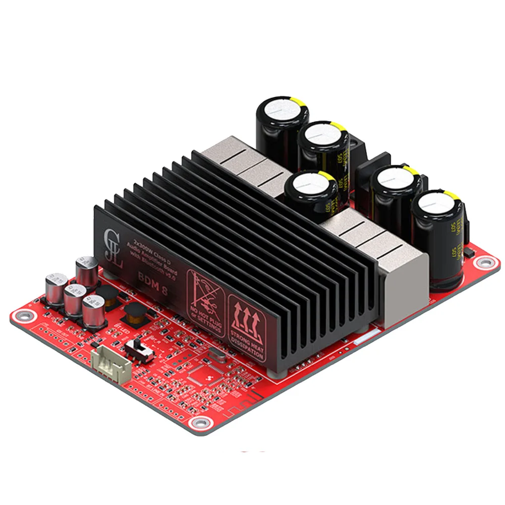 TPA3255 2X300W Bluetooth 5.0 HiFi Audio Amplifier Board DC24-48V AUX Input Volume Conctrol
TPA3255 2X300W Bluetooth 5.0 HiFi Audio Amplifier Board DC24-48V AUX Input Volume Conctrol