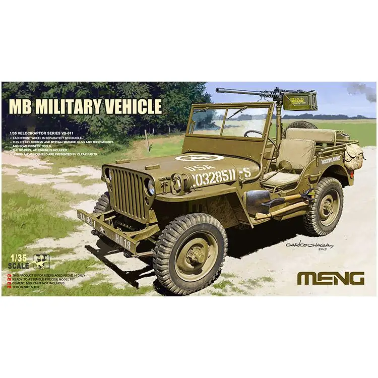 Модель Meng VS-011, 1/35 МБ, набор моделей военного автомобиля, велоцираптор серийный
Модель Meng VS-011, 1/35 МБ, набор моделей военного автомобиля, велоцираптор серийный