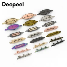 10Pcs Deepeel 35/40mm Handmade Metal Bag Label Handcraft Decorative Tags for Purse Buckles DIY Hardware Sewing Accessories 
10Pcs Deepeel 35/40mm Handmade Metal Bag Label Handcraft Decorative Tags for Purse Buckles DIY Hardware Sewing Accessories
