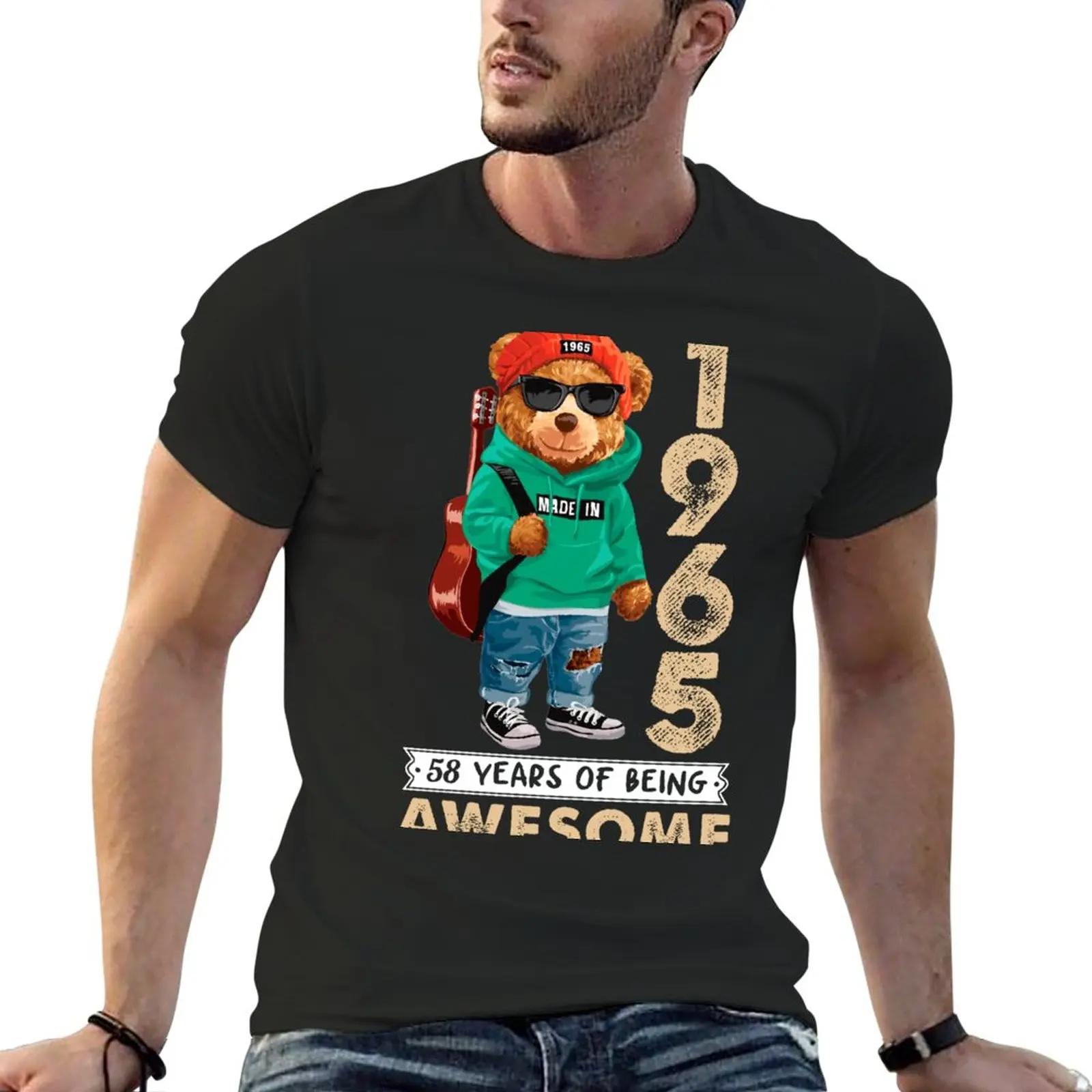 New Made in 1965 58 Years Of Being Awesome T-Shirt quick drying shirt Short sleeve plain black t shirts men
New Made in 1965 58 Years Of Being Awesome T-Shirt quick drying shirt Short sleeve plain black t shirts men