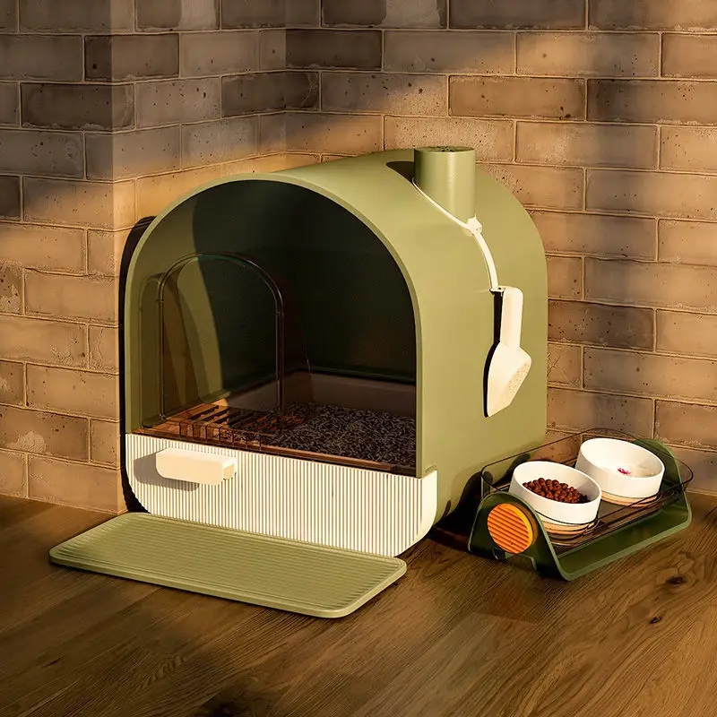 Deodorization Leak Proof Cat Bedpans Drawer Toilet Enclosed Big Cat Bedpans Sandbox Indoor Arenero Gatos Pet Products QF50CB
Deodorization Leak Proof Cat Bedpans Drawer Toilet Enclosed Big Cat Bedpans Sandbox Indoor Arenero Gatos Pet Products QF50CB