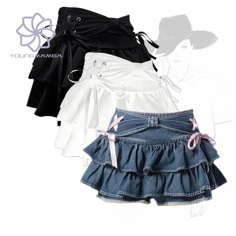 Винтажная синяя джинсовая плиссированная юбка для женщин, весна-лето 2023, облегающие короткие юбки а-силуэта, корейская мода, уличная мини-юбка
Винтажная синяя джинсовая плиссированная юбка для женщин, весна-лето 2023, облегающие короткие юбки а-силуэта, корейская мода, уличная мини-юбка