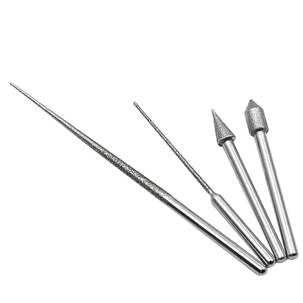4pcs Carving Needle 3mm Shank Carving Needle Grinding Rod Mini Drill Engraving Drilling Power Tools Replacement Accessories
4pcs Carving Needle 3mm Shank Carving Needle Grinding Rod Mini Drill Engraving Drilling Power Tools Replacement Accessories
