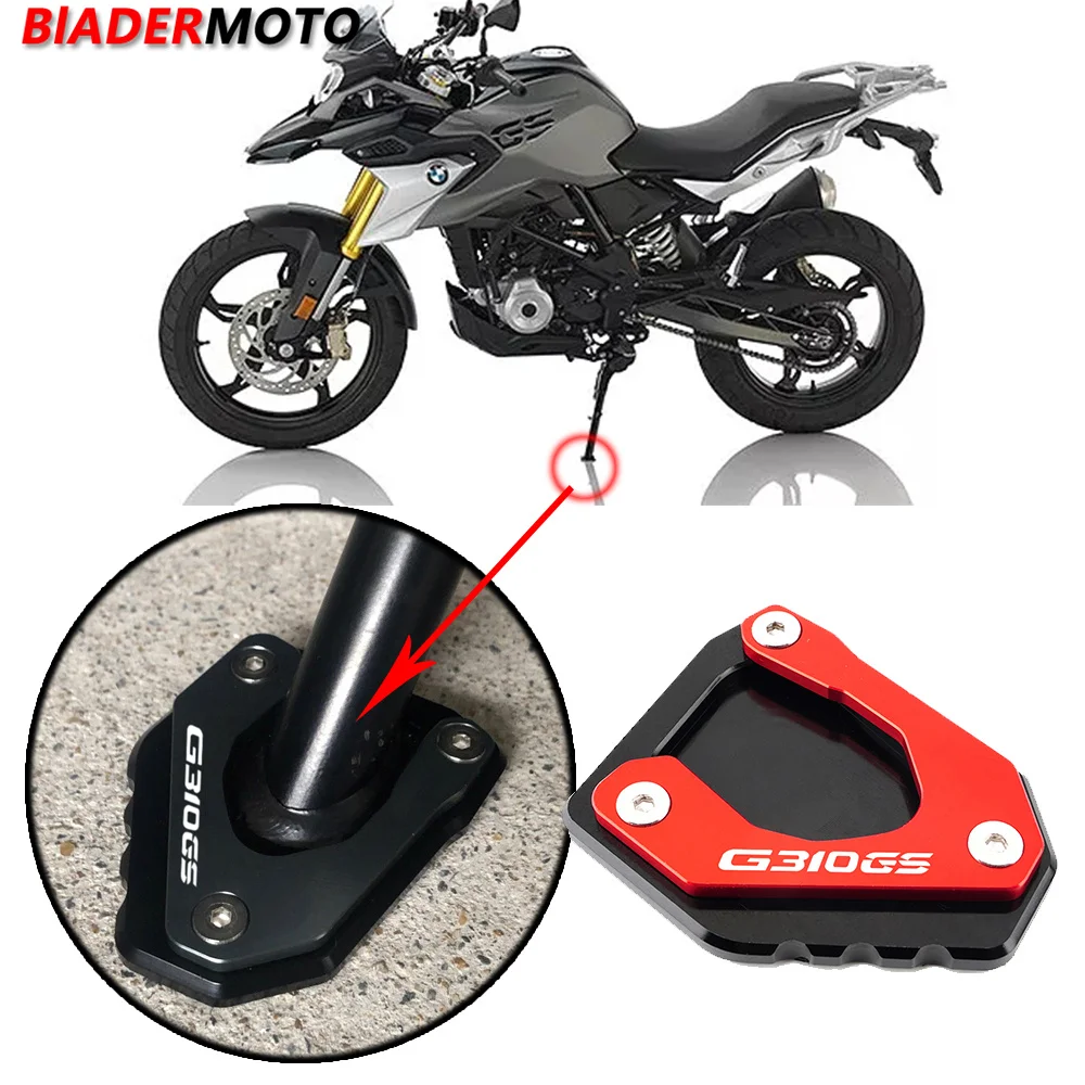 With Logo G310GS New Motorcycle Kickstand Extension Plate Foot Side Stand Enlarge pad For BMW G310GS G 310GS G 310 GS 2017 2018
With Logo G310GS New Motorcycle Kickstand Extension Plate Foot Side Stand Enlarge pad For BMW G310GS G 310GS G 310 GS 2017 2018