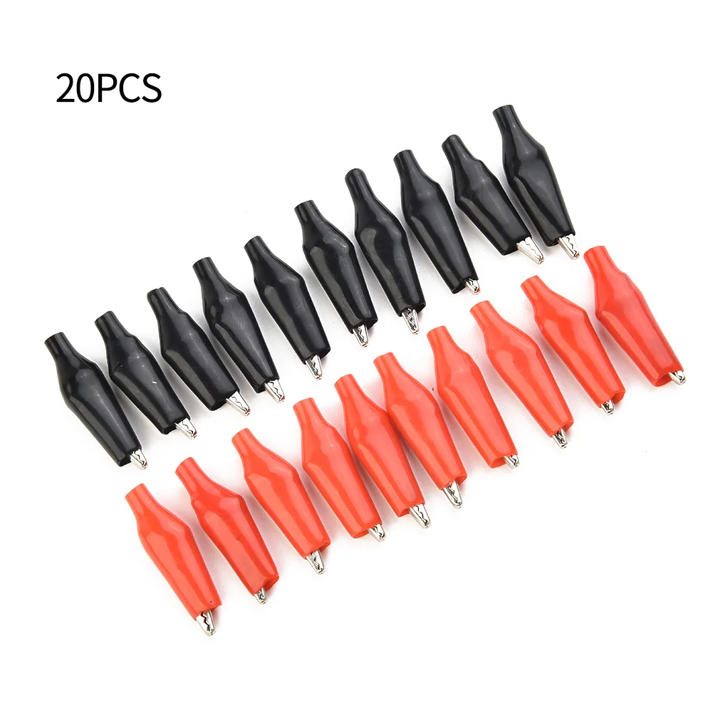 Durable Industrial Portable Alligator Clips Set Test Probe Tools Black/Red Electrical Clamp Equipment Plastic Wire
Durable Industrial Portable Alligator Clips Set Test Probe Tools Black/Red Electrical Clamp Equipment Plastic Wire