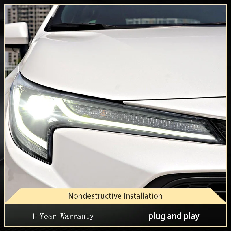 Car Lights For Toyota Corolla Headlight 2019 2020 2021 2022 LED Highlight DRL Auto Automotive Signal Lamp Accessories
Car Lights For Toyota Corolla Headlight 2019 2020 2021 2022 LED Highlight DRL Auto Automotive Signal Lamp Accessories