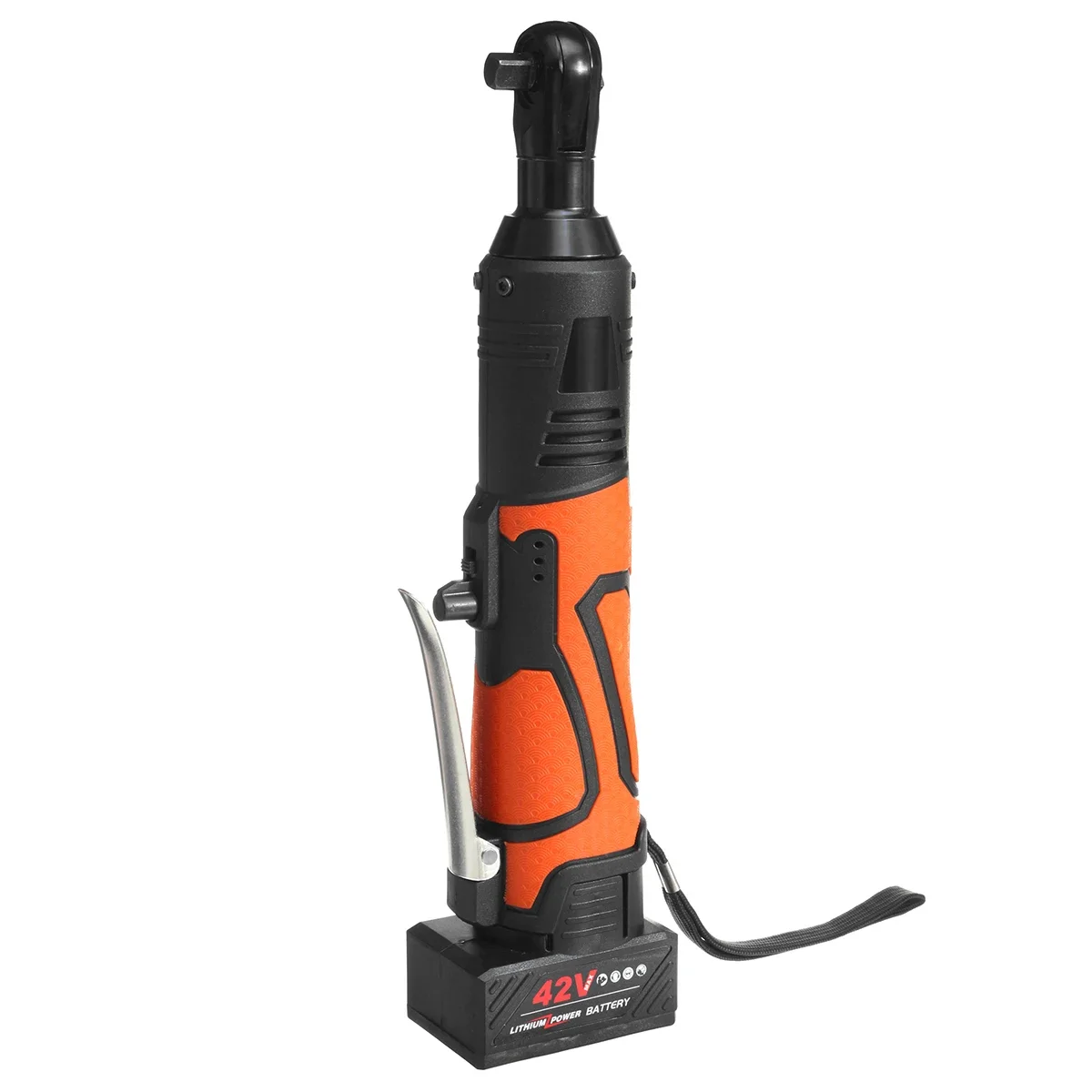 42V Efficient Electric Wrench Angle Drill Screwdriver Cordless 3/8 Ratchet Wrench Scaffolding 100NM With 1/2 Lithium-Ion Battery
42V Efficient Electric Wrench Angle Drill Screwdriver Cordless 3/8 Ratchet Wrench Scaffolding 100NM With 1/2 Lithium-Ion Battery