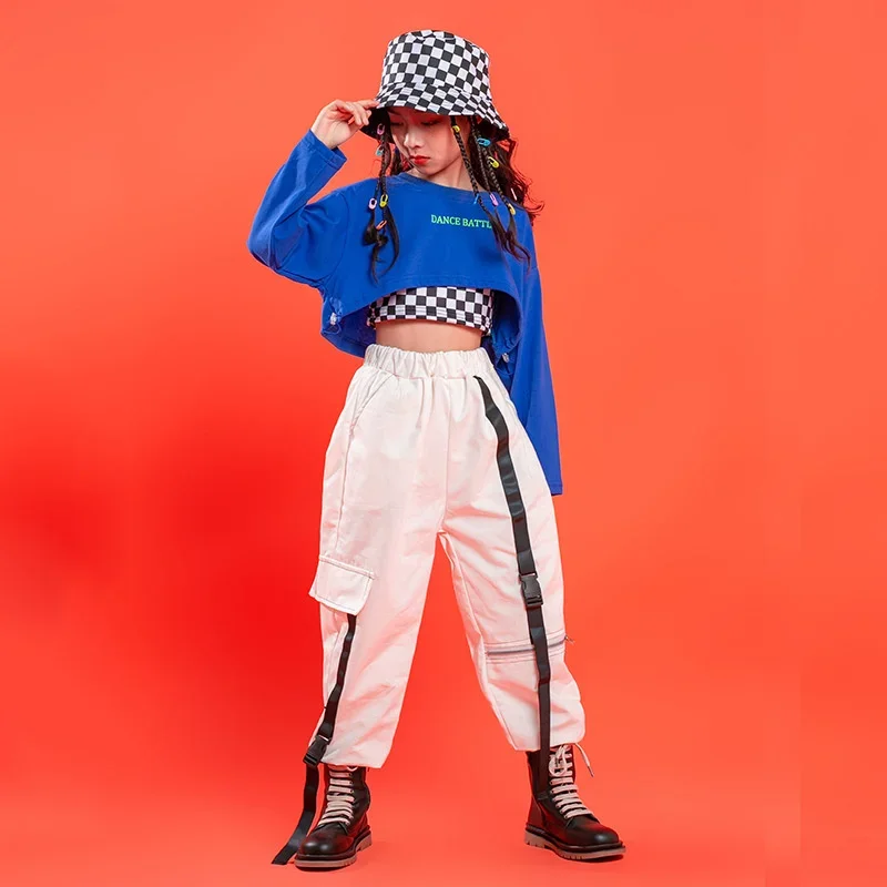 Girls' jazz street dance hip-hop dance attire girls' jazz dance attire children's navel exposed suit trendy clothing performance
Girls' jazz street dance hip-hop dance attire girls' jazz dance attire children's navel exposed suit trendy clothing performance