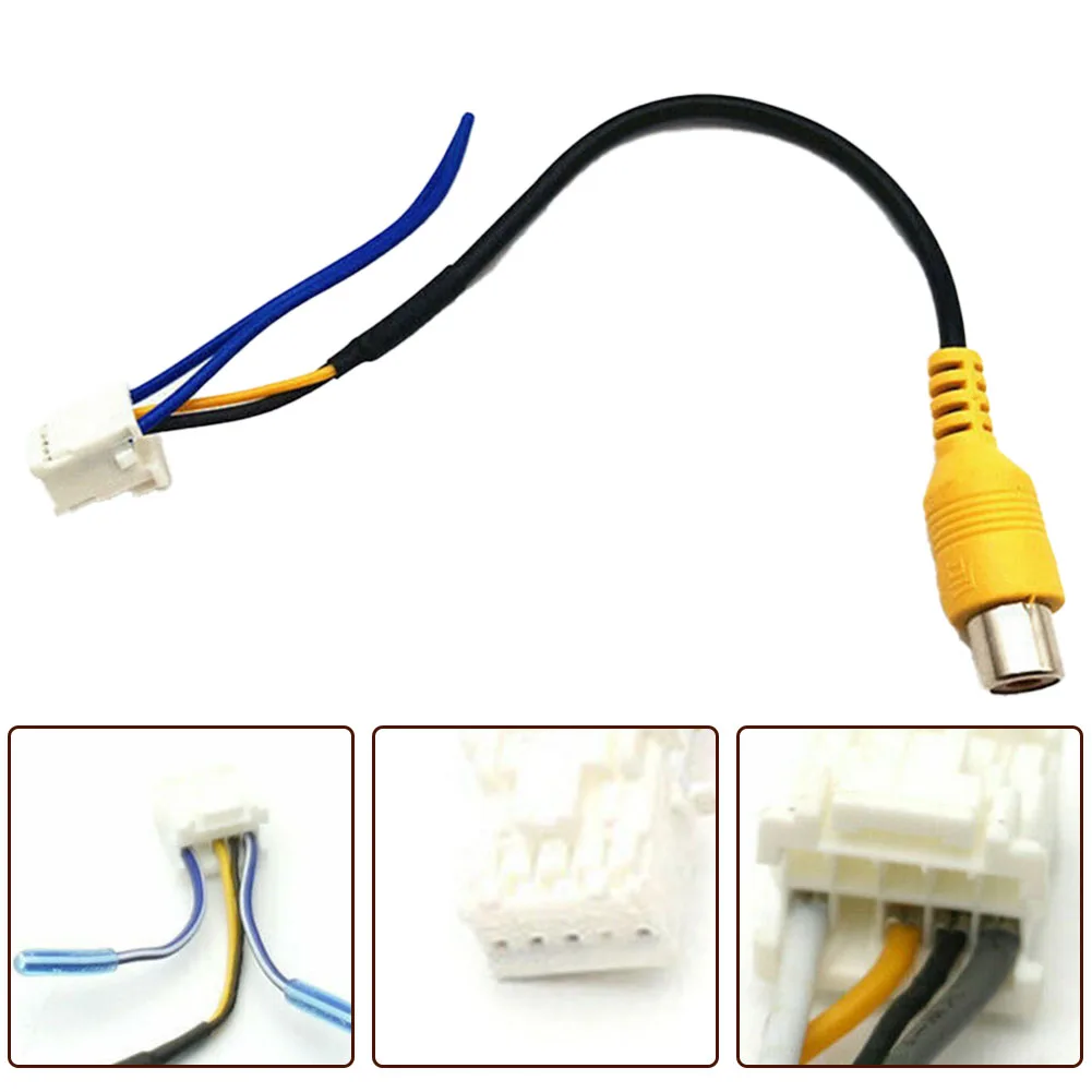 1pc New 10-Pin RCA Rearview Backup Camera Wiring Connector Video Input Cable Adapter Yellow ABS Car Electronics Accessories
1pc New 10-Pin RCA Rearview Backup Camera Wiring Connector Video Input Cable Adapter Yellow ABS Car Electronics Accessories