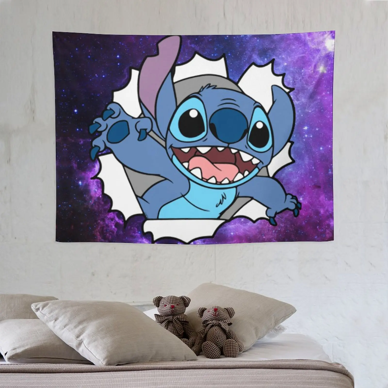 Disney Anime Cartoon Stitch Wall Hanging Tapestry for Bedroom Dorm Decorations Ceiling Decor Soft Skin-Friendly Wall Blanket
Disney Anime Cartoon Stitch Wall Hanging Tapestry for Bedroom Dorm Decorations Ceiling Decor Soft Skin-Friendly Wall Blanket