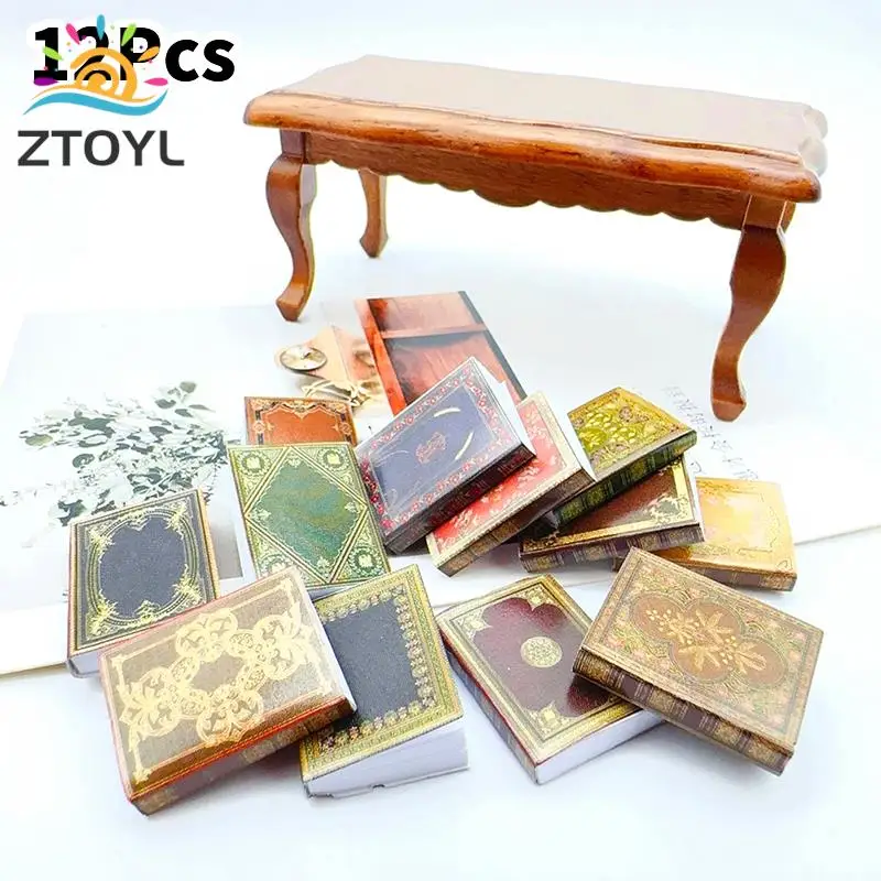 12Pcs 1:12 Dollhouse Miniature Book Model Notebook Pretend Play Doll House Decoration Accessories
12Pcs 1:12 Dollhouse Miniature Book Model Notebook Pretend Play Doll House Decoration Accessories