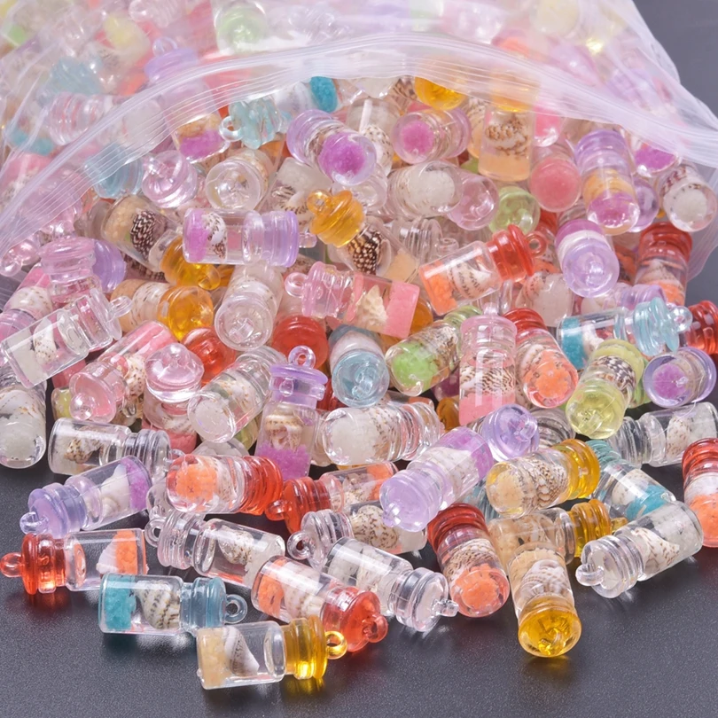 10/20/30pcs/Lot Sea Accessories Conch In The Bottles Colorful Pendants For Jewelry Making Supplies Wholesale Items DIY Keychain
10/20/30pcs/Lot Sea Accessories Conch In The Bottles Colorful Pendants For Jewelry Making Supplies Wholesale Items DIY Keychain