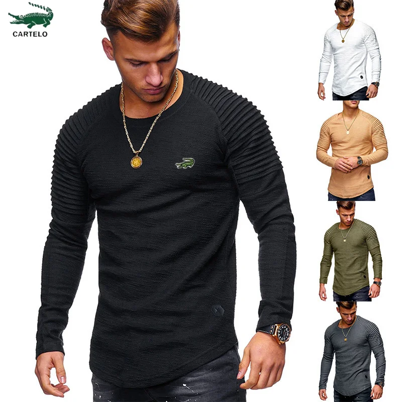 CATELO New 2023 Spring Sports Leisure Men's Pure Color Wrinkle Bottli Weader 18-45 Leisure Men's T-shirt
CATELO New 2023 Spring Sports Leisure Men's Pure Color Wrinkle Bottli Weader 18-45 Leisure Men's T-shirt