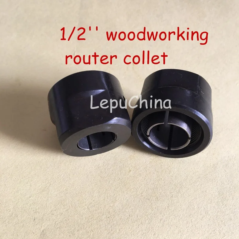 High Quality 2Sets Woodworking Router Collet 1/2''Cone Nut Replacement for Maktec MT362 MT360 Power Tools Accessories
High Quality 2Sets Woodworking Router Collet 1/2''Cone Nut Replacement for Maktec MT362 MT360 Power Tools Accessories