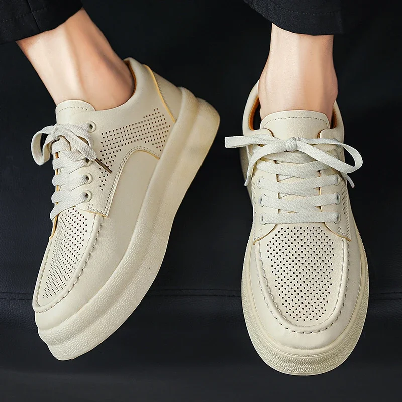 2023 Autumn Shoes for Man Lace-up Men's Vulcanize Shoes Breathable Casual Men's Sneakers Plus Size Man's Versatile Sport Shoes
2023 Autumn Shoes for Man Lace-up Men's Vulcanize Shoes Breathable Casual Men's Sneakers Plus Size Man's Versatile Sport Shoes