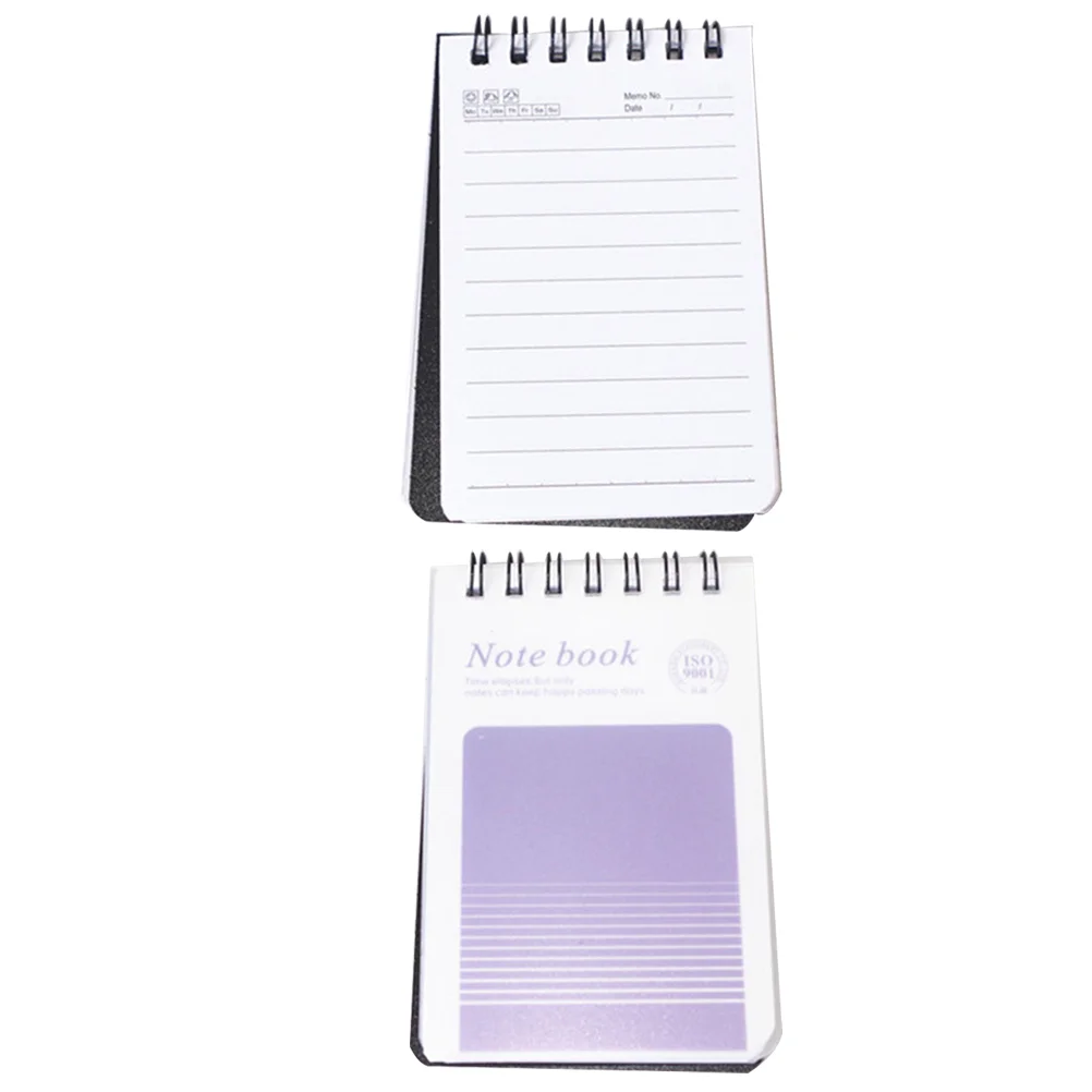 

Spiral Notebook Mini Memo Top Pad Portable Journal Bound Pads Notepad Pocket Note Grocery Wirebound Binding Lists Notebooks