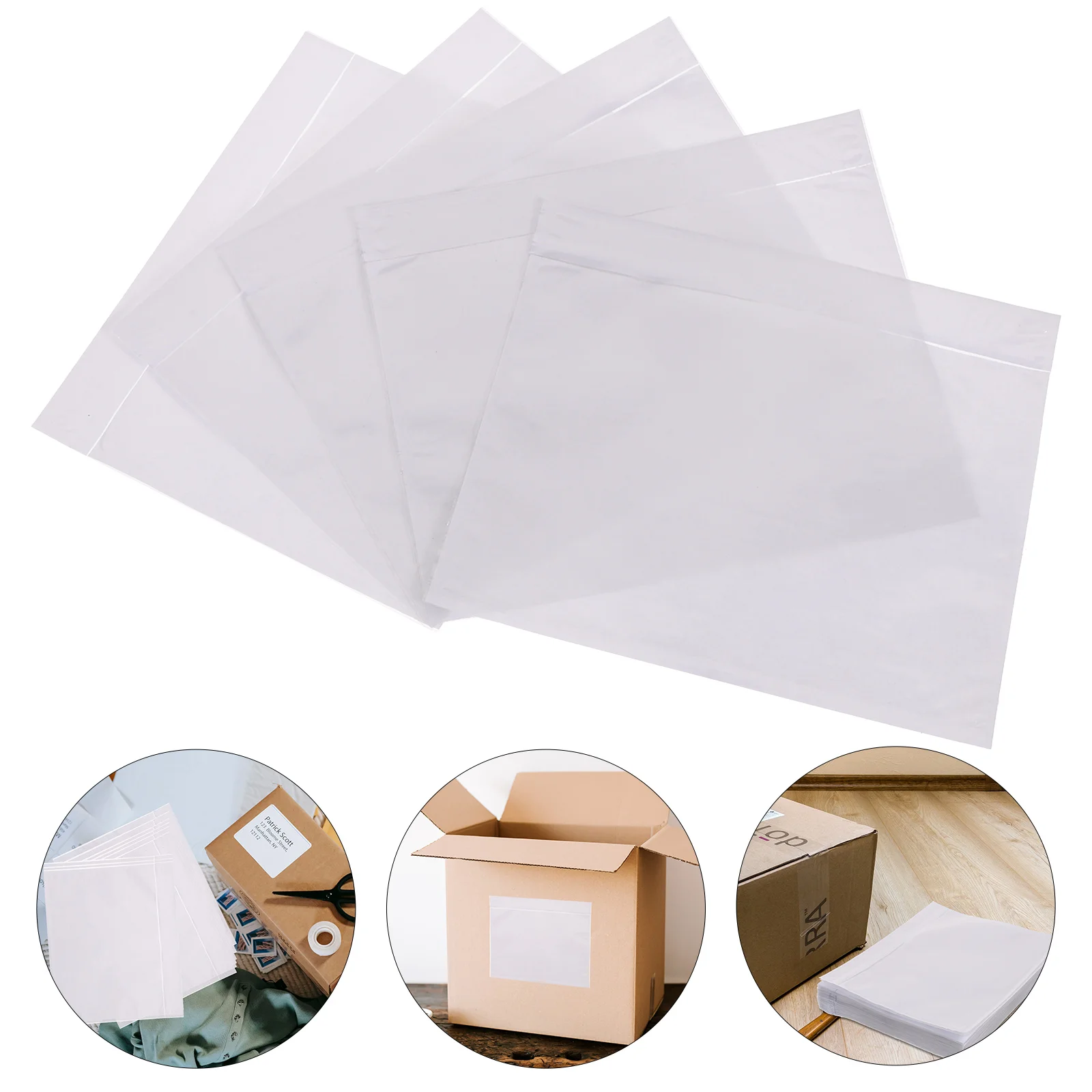 100pcs Self-Adhesive Packing List Envelopes Transparent Packing List Pouches for Invoice Shipping Label (15x18cm)
100pcs Self-Adhesive Packing List Envelopes Transparent Packing List Pouches for Invoice Shipping Label (15x18cm)