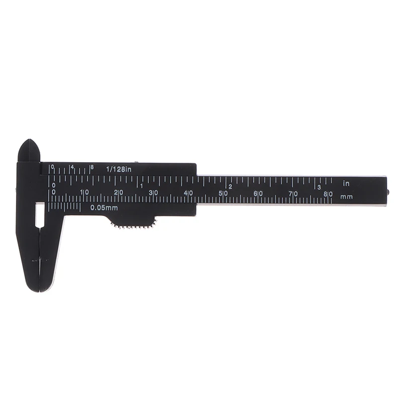 

Portable Dual Scale 0-80MM Plastic Eyebrow Measuring Vernier Caliper Caliper Ruler Plastic Permanent Makeup Measure Tool 4Colors
