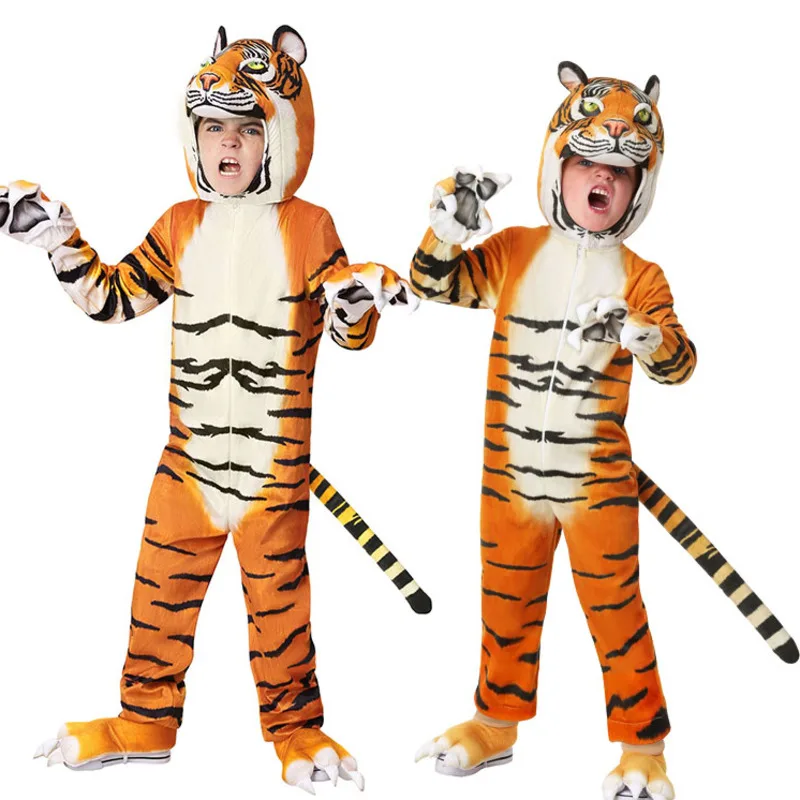 Halloween Cosplay Children's Day Siberian Tiger Clothing Cosplay Stage Performance Fairy Tale Role Play Cos Animal Tiger Costume
Halloween Cosplay Children's Day Siberian Tiger Clothing Cosplay Stage Performance Fairy Tale Role Play Cos Animal Tiger Costume