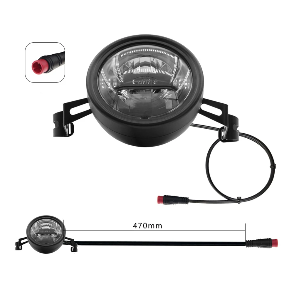 Ebike Headlight Snowmobile Modified Headlight Bike Front Lamp 12V-48V External Headlight Waterproof Connector Bicycle Accessorie
Ebike Headlight Snowmobile Modified Headlight Bike Front Lamp 12V-48V External Headlight Waterproof Connector Bicycle Accessorie