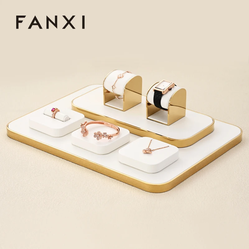 Luxury Jewelry Display Stand Light Luxury Ring Bracelet Watch Necklace Counter Jewelry Display Props
Luxury Jewelry Display Stand Light Luxury Ring Bracelet Watch Necklace Counter Jewelry Display Props