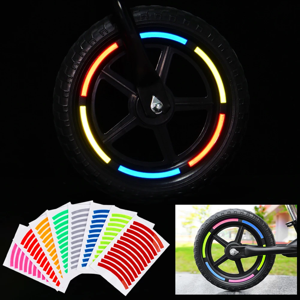 2pcs Reflective Strip Motocros Bike Motorcycle Sticker For 12' 24' Motorcycle Auto Wheel Rim Motorbike Moto Stickers Car Styling
2pcs Reflective Strip Motocros Bike Motorcycle Sticker For 12' 24' Motorcycle Auto Wheel Rim Motorbike Moto Stickers Car Styling