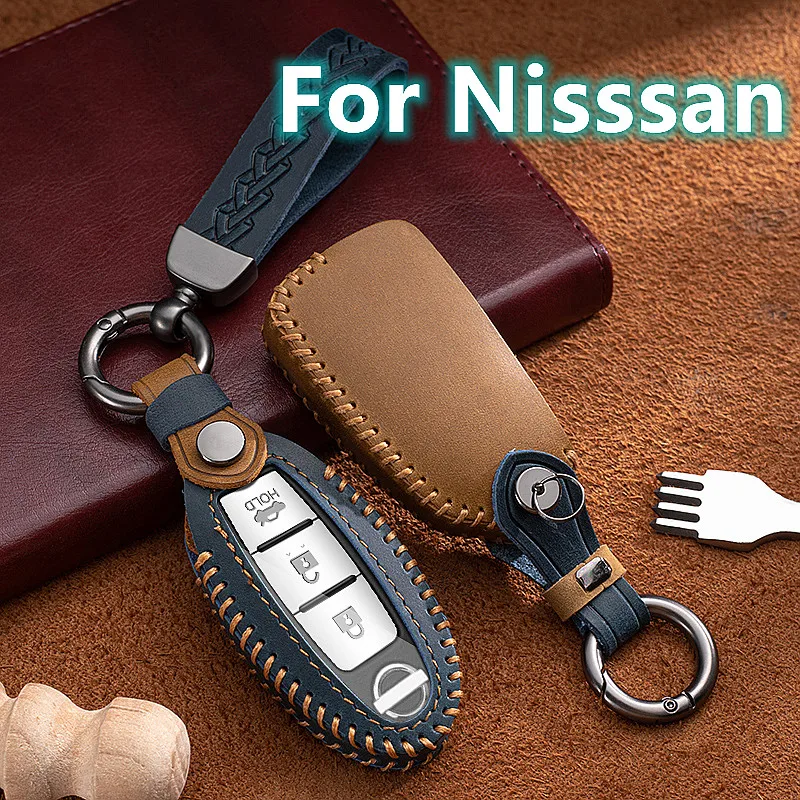 Soft Leather Car Key Cover Case for Nissan Sheath Leaf Micra K12 Note Patrol Qashqai J11 J10 Tiida Versa XTrail T32 Infiniti
Soft Leather Car Key Cover Case for Nissan Sheath Leaf Micra K12 Note Patrol Qashqai J11 J10 Tiida Versa XTrail T32 Infiniti