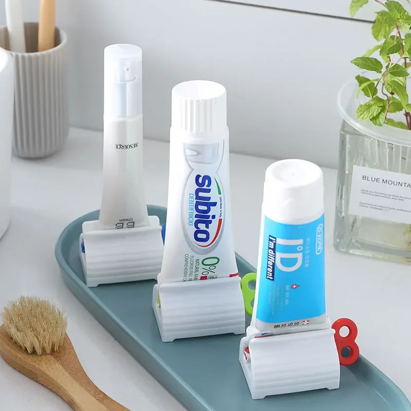 New Multifunction Toothpaste Tube Squeezer Manual Squeezer Toothpaste Easy Portable Plastic Dispenser Bathroom Accessories Sets
New Multifunction Toothpaste Tube Squeezer Manual Squeezer Toothpaste Easy Portable Plastic Dispenser Bathroom Accessories Sets