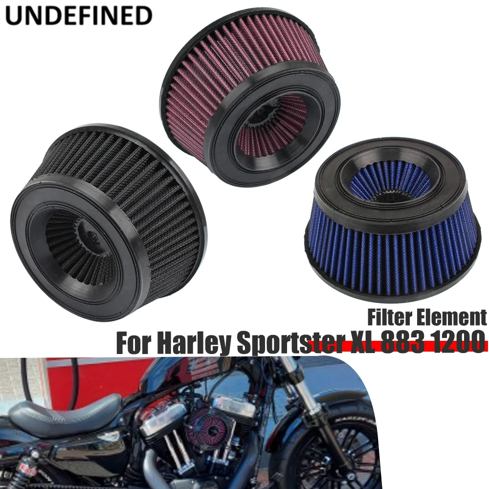 

Motorcycle Air Cleaner Intake Filter Core Replacement Element For Harley Touring Electra Glide Sportster 883 1200 Softail Dyna