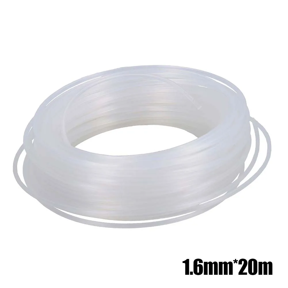 Trimmer Lines Whipper Snipper Cord Brushcutter 1.6mm 20m White Nylon Lawn Mower Line String Trimmer Part
Trimmer Lines Whipper Snipper Cord Brushcutter 1.6mm 20m White Nylon Lawn Mower Line String Trimmer Part