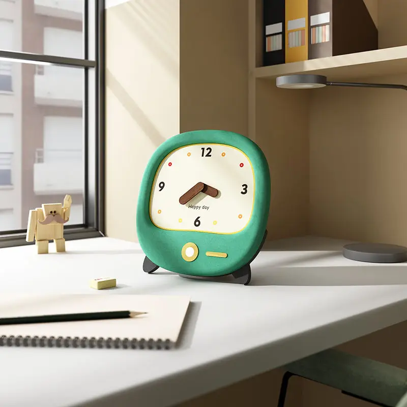 New Desk Clock Place Desk Clock Quiet Desk Creative Living Room Bedside Display Clock Personality Bedroom Clock
New Desk Clock Place Desk Clock Quiet Desk Creative Living Room Bedside Display Clock Personality Bedroom Clock