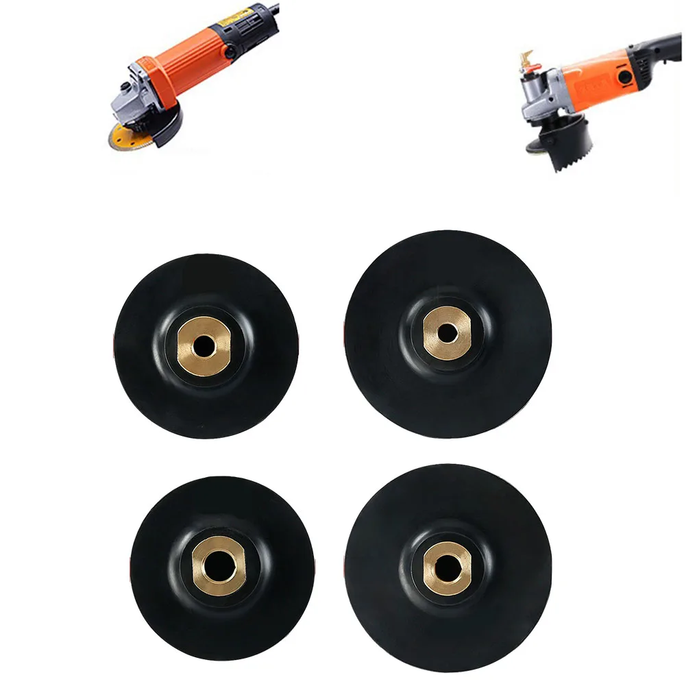 3Inch 4Inch Rubber Backing Pad Polishing Grinding Disc Holder For Angle Grinder M10 M14 Abrasive Pad Power Tool Accessories
3Inch 4Inch Rubber Backing Pad Polishing Grinding Disc Holder For Angle Grinder M10 M14 Abrasive Pad Power Tool Accessories