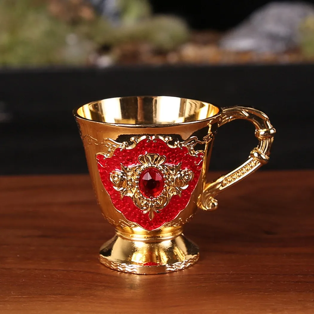 Retro Aluminum Alloy Wine Glass Bar Dinnerware Cocktail Creative Wine Cup Champagne Cup For Bar Restaurant 30ml
Retro Aluminum Alloy Wine Glass Bar Dinnerware Cocktail Creative Wine Cup Champagne Cup For Bar Restaurant 30ml