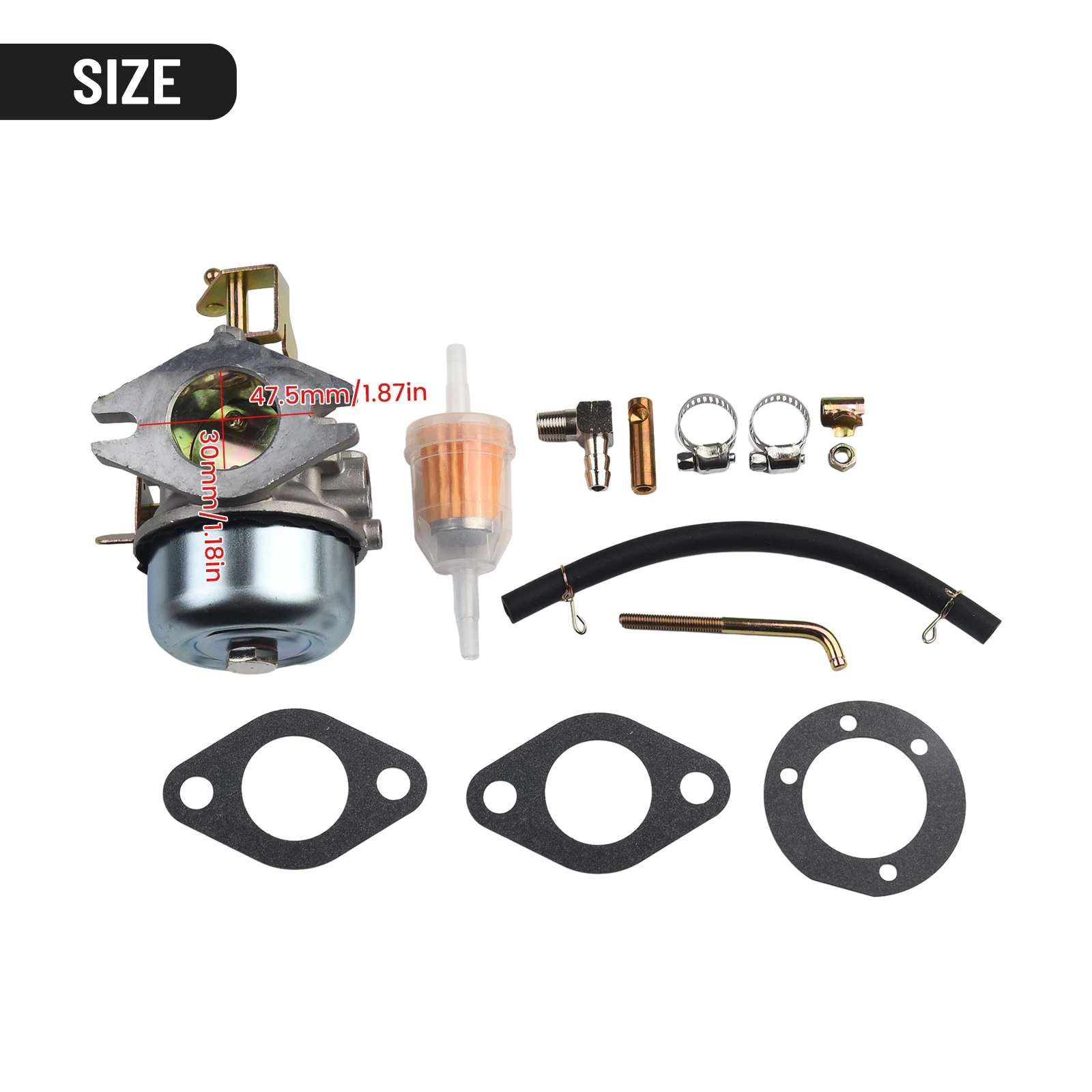 Carburetor For Kohler K321 K341 Cast Iron M14 M16 14HP 16HP Engine Lawn Trimmer Spare Parts Garden Power Replacement Tool
Carburetor For Kohler K321 K341 Cast Iron M14 M16 14HP 16HP Engine Lawn Trimmer Spare Parts Garden Power Replacement Tool