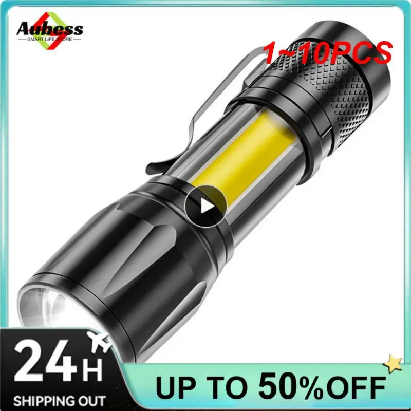 1~10PCS Hot Mini Led Flashlight Zoom Focus Usb Charge Led Light New Waterproof Adjustable Penlight 2023 Lamp Lantern
1~10PCS Hot Mini Led Flashlight Zoom Focus Usb Charge Led Light New Waterproof Adjustable Penlight 2023 Lamp Lantern