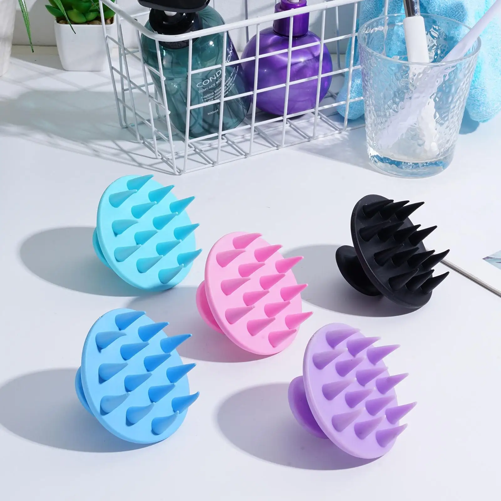 Silicone Head Body Scalp Massage Brush Care Tool Comb Shampoo Hair Washing Comb Shower Brush Spa Slimming Massaging Brushes
Silicone Head Body Scalp Massage Brush Care Tool Comb Shampoo Hair Washing Comb Shower Brush Spa Slimming Massaging Brushes