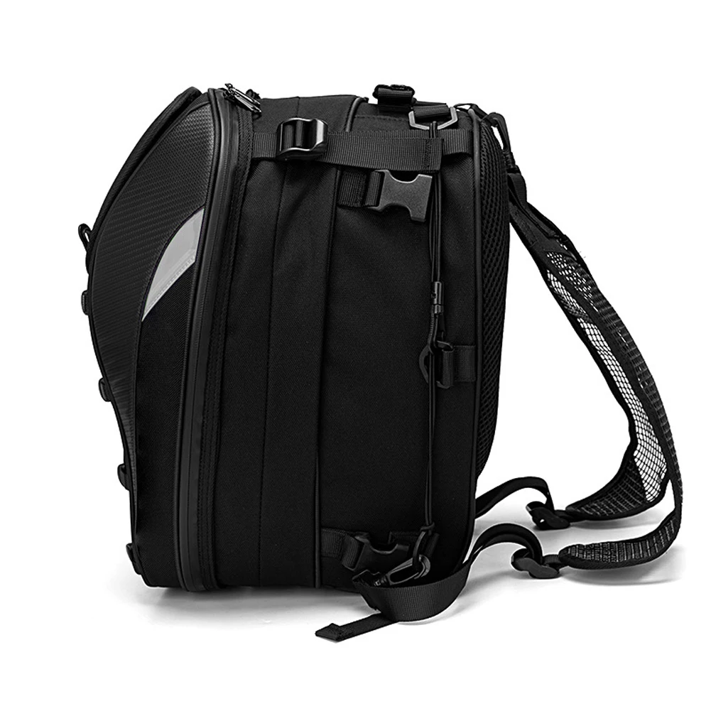 

Dual Use Waterproof Helmet Bag Motorcycle Tail Bag 30L-40L Tool Box Rear Seat Bag Large Capacity Rider Backpack