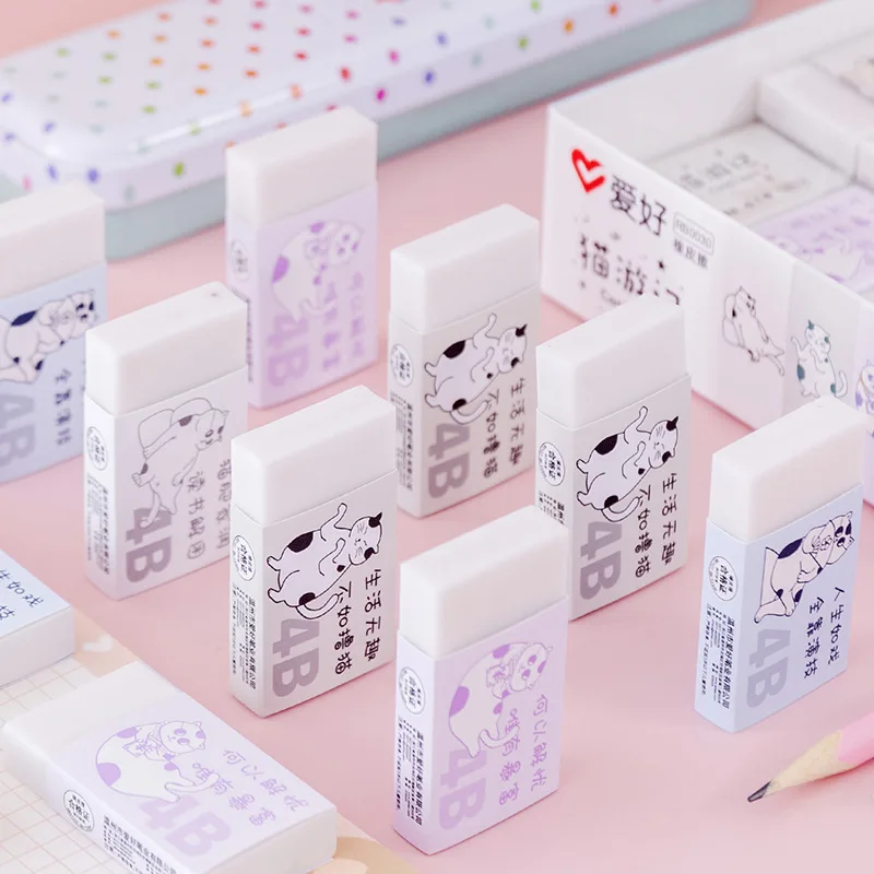 Eraser for primary school students to wipe clean without leaving marks creative cartoon 2B examination supplies 4b art painting
Eraser for primary school students to wipe clean without leaving marks creative cartoon 2B examination supplies 4b art painting