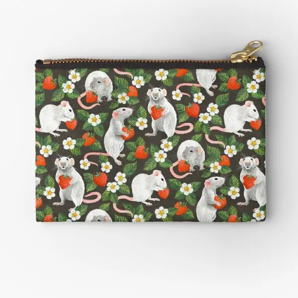 Rats Love Strawberries On Vintage Dark B Zipper Pouches Pocket Bag Storage Money Coin Socks Small Wallet Pure Panties Men Key
Rats Love Strawberries On Vintage Dark B Zipper Pouches Pocket Bag Storage Money Coin Socks Small Wallet Pure Panties Men Key