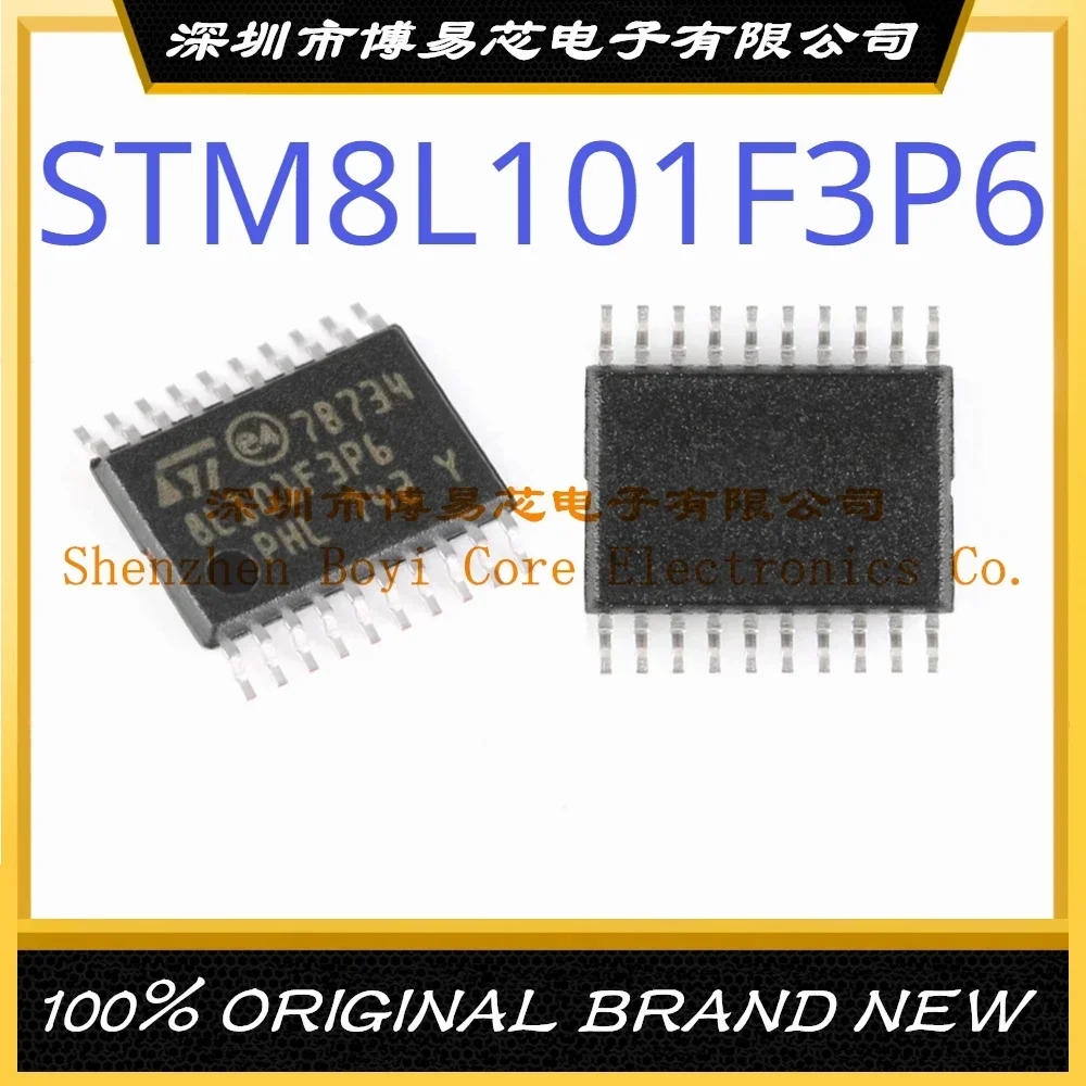 

STM8L101F3P6 TR Package TSSOP-20 New Original 8-bit Microcontroller MCU Chip IC
