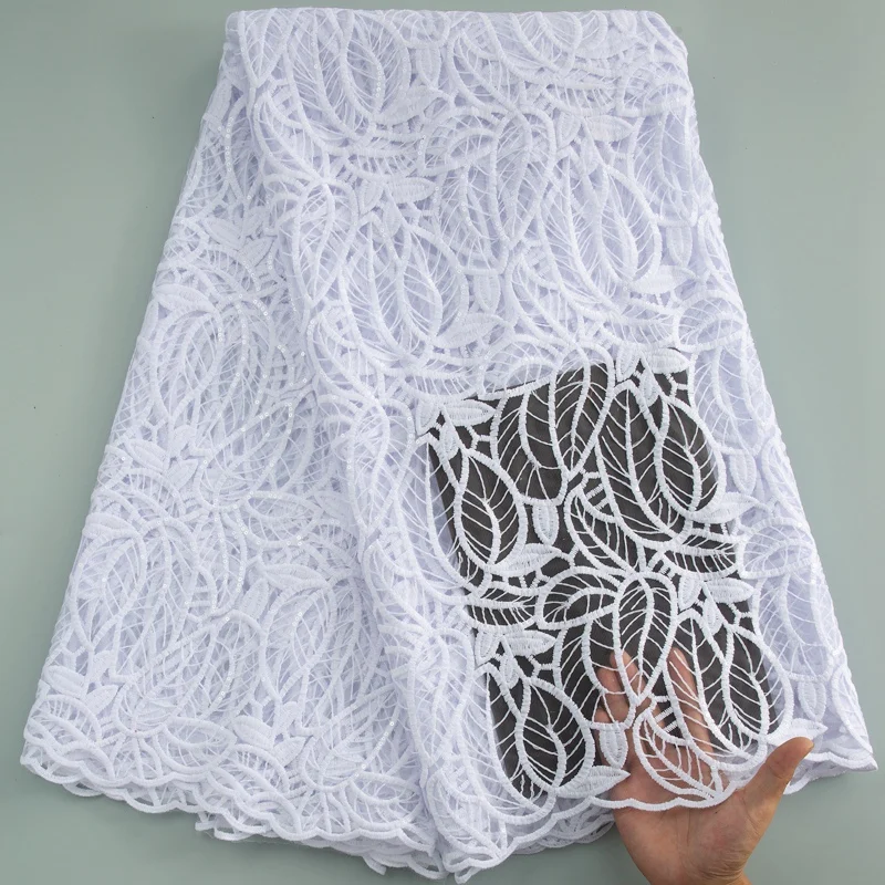 White African Milk Silk Mesh Lace With Sequins 2024 French Net Lace Fabric Embroidered Nigerian Lace Tulle For Women Dress S3638
White African Milk Silk Mesh Lace With Sequins 2024 French Net Lace Fabric Embroidered Nigerian Lace Tulle For Women Dress S3638