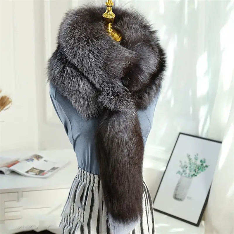 Natural Fox Fur Scarf Headbands Women Winter Ring Fox Fur Scarves Luxury Fur Neck Warmer Travel Gift
Natural Fox Fur Scarf Headbands Women Winter Ring Fox Fur Scarves Luxury Fur Neck Warmer Travel Gift